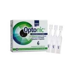 Intermed Optonic Drops Οφθαλμικές Σταγόνες με Υαλουρονικό Οξύ, 10 αμπούλες μίας χρήσης