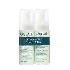 Caudalie Vinoclean Instant Foaming Cleanser Απαλός Αφρός Καθαρισμού Προσώπου για Ενυδάτωση, 2x150ml