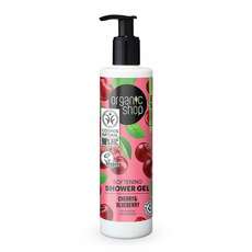 Organic Shop by Natura Siberica Softening Shower Gel Cherry & Blueberry Απαλό Αφρόλουτρο, 280ml