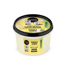 Organic Shop Μάσκα μαλλιών αναπλήρωσης, Γιασεμί & Μπανάνα, 250ml