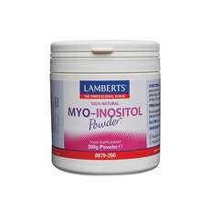 Lamberts Myo - Inositol Powder Συμπλήρωμα Μυοϊνοσιτόλης σε Σκόνη, 200g