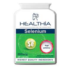 Healthia Selenium 200mcg Συμπλήρωμα Διατροφής με Σελήνιο 120caps