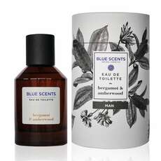 Blue Scents Eau De Toilette Bergamot & Amberwood (Man) 100ml