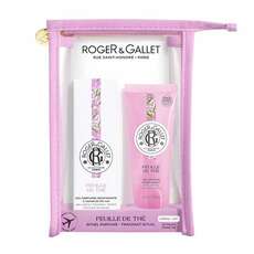 Roger & Gallet Πακέτο Προσφοράς Feuille de The Water Perfume 30ml & Δώρο Wellbeing Shower Gel 50ml & Τσαντάκι (Travel Size)