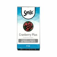 Smile Cranberry Plus Διατήρηση της υγιούς φυσιολογικής χλωρίδας κατά την διάρκεια και μετά την λήψη αντιβιοτικής θεραπείας 60caps