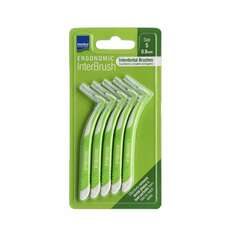 Intermed Ergonomic InterBrush Μεσοδόντια βουρτσάκια για ολοκληρωμένο καθαρισμό της στοματικής κοιλότητας. size 5 0.8mm 5tem