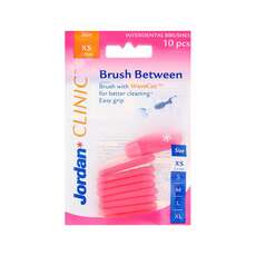 Jordan* Clinic Brush Between Μεσοδόντια Βουρτσάκια 0.4mm (XS), 10τμχ