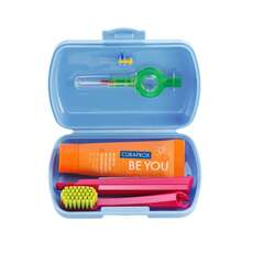 Curaprox Be You Travel Set, Σετ Ταξιδιού Στοματικής Υγιεινής Γαλάζιο 1τεμ