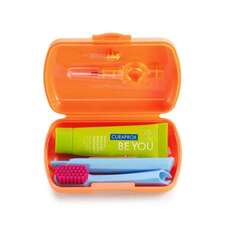 Curaprox Be You Travel Set, Σετ Ταξιδιού Στοματικής Υγιεινής Πορτοκαλί 1τεμ