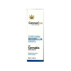 CannaOro Curcummin Boswellia Drops with Cannabis sativa seed oil 50ml