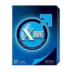 XDrive Food Supplement for Men Συμπλήρωμα Διατροφής για τον Άνδρα που Βελτιώνει τη Σεξουαλική Απόδοση, Ενέργεια & Αντοχή 10caps