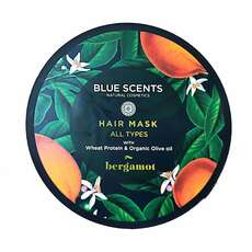 Blue Scents Wheat Protein & Organic Olive oil Hair Mark All Hair Types Bergamot 210ml
