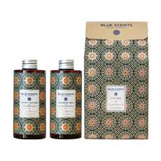 BLUE SCENTS Gift Box Orange Blossom & Cinnamon Body Lotion 300ml & Shower Gel 300ml