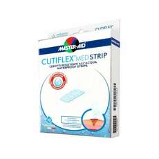 Masteraid Cutiflex Τσιρότα Διαφανές & Αδιάβροχα Φαρδιά, 10 τεμάχια