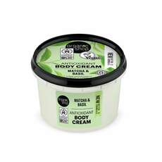 Organic Shop Αντιοξειδωτική Κρέμα Σώματος, Matcha και Βασιλικός, 250 ml