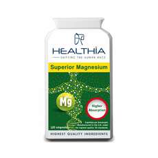 Healthia Superior Magnesium Higher Absorption, 120caps