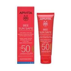 Apivita Bee Sun Safe Κρέμα Προσώπου Κατά των Πανάδων & των Ρυτίδων με Χρώμα Golden SPF50, 50ml
