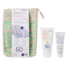 Korres Promo Tinted Sunscreen Face Cream Spf50, 50ml & Δώρο Foaming Cream Cleanser 20ml & Greek Yoghurt Serum 1.5ml & Νεσεσέρ