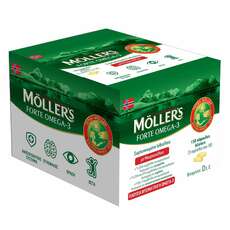 Moller’s Forte Omega-3 Μουρουνέλαιο 150caps (5x30caps)