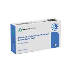 Safecare Influenza A+B & Αντιγόνο Covid-19 Combo Rapid Test
