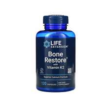 Life Extension Bone Restore With Vitamin K2 120 Caps