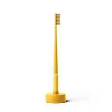 PIUMA Mediumvitamin c solar yellow Brush οδοντόβουρτσα & Βάση-ημερολόγιο