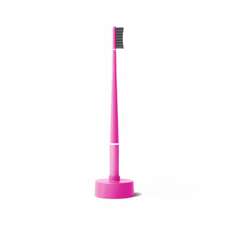 PIUMA Soft Whitening Brush οδοντόβουρτσα (Very Magenta) & Βάση-ημερολόγιο