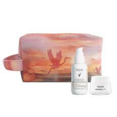 Vichy Promo Capital Soleil UV-Age Daily Spf50+ Anti Photo-Ageing Water Fluid Tinted 40ml & Mineral 89 Moisture Boosting Cream 15ml & Νεσεσέρ