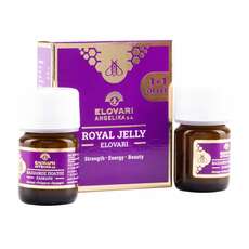 Ελοβάρη Royal Jelly Φυσικός βασιλικός πολτός 2 x 20g