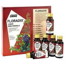 Power Health Floradix Γυναικείο Τονωτικό με Ειδικά Εκχυλίσματα Φρούτων, Σίδηρο & Βιταμίνες, 10x20ml