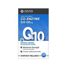 Agan Co-Enzyme Q10 100mg, 30caps