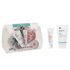 Medisei Panthenol Extra Πακέτο Προσφοράς Cleanse & Glow, Retinol Anti Aging Face Cream - 30ml & Face Cleansing Gel - 150ml
