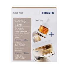 Korres Black Pine 2-Step Firm Boost Promo με Bounce Firming Moisturizer Κρέμα Ημέρας Προσώπου με Μαύρη Πεύκη, 40ml & Δώρο Sculpt & Lift Serum Ορός Προσώπου για Σύσφιξη, 15ml, 1σετ