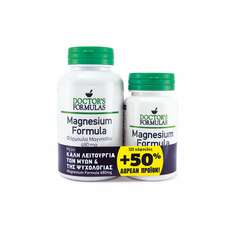 Doctor's Formulas Magnesium Formula 480mg 120 δισκία + 50% δωρεαν προιον