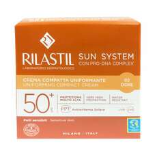 Rilastil Sun System Uniforming Compact Cream Spf50+, 10g - 02 Dore