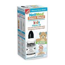 NeilMed Sinus Rinse Kids Starter Kit 30 φακελάκια & μπουκάλι 120ml