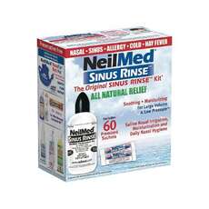 NeilMed Sinus Rinse  Συσκευή Ρινικής Αποσυμφόρησης 60 Φακελάκια