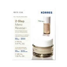 Korres PROMO White Pine Λευκή Πεύκη Κρέμα Ημέρας για Αναπλήρωση Όγκου Ξηρές - Αφυδατωμένες Επιδερμίδες 40ml - ΔΩΡΟ Λευκή Πεύκη Ορός Προσώπου για Αναπλήρωση Όγκου 15ML