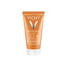 Vichy Capital Soleil Αντηλιακή Κρέμα Προσώπου Με Βελούδινη Υφή SPF50+ 50ml