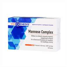 Viogenesis Mannose Complex 555mg 60 Κάψουλες