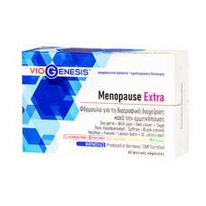 VioGenesis Menopause Extra Φόρμουλα για τη διατροφική διαχείριση κατά την εμμηνόπαυση 60caps