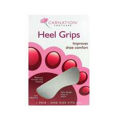 Carnation Heel Grips Αυτοκόλλητα Προστατευτικά που Αποτρέπουν τους Ερεθισμούς & τις Φουσκάλες στο Πίσω Μέρος του Παπουτσιού 2 Τεμάχια