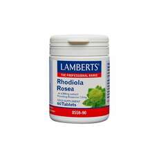 Lamberts Rhodiola Rosea Αυξάνει την Αντοχή & τη Δύναμη του Οργανισμού 60 tabs