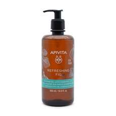 Apivita Eco Pack Refreshing Fig Αφρόλουτρο με Αιθέρια Έλαια 500ml