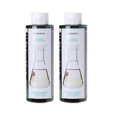 Korres Promo (50% στο Δεύτερο Προϊόν) Σαμπουάν κατά της Τριχόπτωσης με Κυστίνη & Ιχνοστοιχεία για Άνδρες, 2x250ml