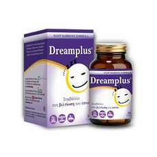 Health Plus Dreamplus Συμπλήρωμα Διατροφής που Συμβάλλει στην Βελτίωση του Ύπνου, 30κάψουλες