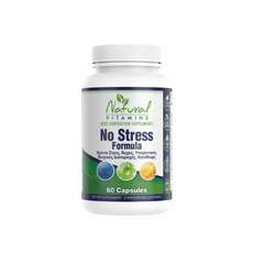 Natural Vitamins No Stress Formula (Συμπλήρωμα Διατροφής για την Καταπολέμηση του Στρες) 60caps