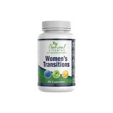 Natural Vitamins Womens Transitions (Συμπλήρωμα Διατροφής για τη Διαχείριση των Συμπτωμάτων της Εμμηνόπαυσης) 60caps
