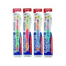 Elgydium Kids Monster Toothbrush, Παιδική Οδοντόβουρτσα 2-6 Ετών 1 tem