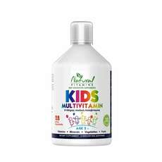 Natural Vitamins Kids Multivitamins 3+ Γευση Πορτοκαλι 500ml